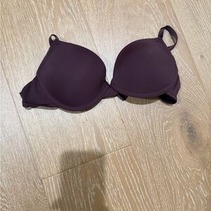 Elegant Women's Underwire Bra - Dark Brown